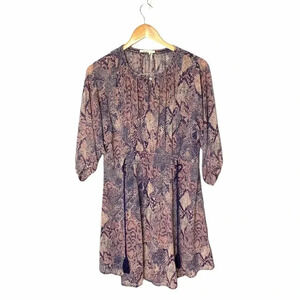 Anthropologie Floreat pattern dress size small